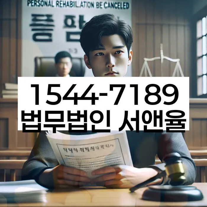 개인회생 신청 결과