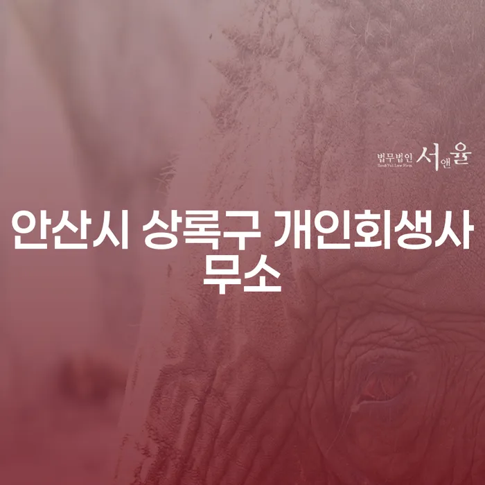 안산시 상록구에서 개인회생을 통한 채무 해결, 어떻게 시작해야 할까요?